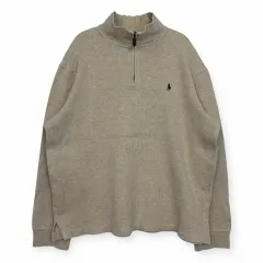 ポロラルフローレン ハーフジップアップ スウェットシャツ
