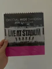 Official Hige Dandism 2026 カレンダー ヒゲダン