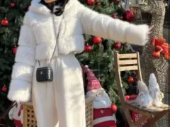 クロップドファージャケット