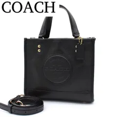 【美品】COACH デンプシー トート22 ハンドバッグ2way ミニトート 黒