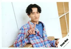 【中古】生写真(ジャニーズ) Snow Man/岩本照/横型・上半身/Snow Man 「ポートレートシリーズ」オリジナルフォト/公式生写真