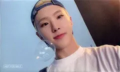 【中古】コレクションカード(男性) SEVENTEEN/HOSHI(ホシ)/背景水色/CD「JAPAN 1ST EP DREAM」UNIVERSAL MUSIC STORE特典クリアフォトカード