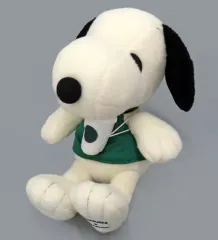 【中古】ぬいぐるみ スヌーピー(グリーンエプロン) ぬいぐるみ(L) 「STARBUCKS×PEANUTS」 オンラインストア限定