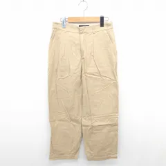 フレームワーク Framework パンツ チノパン ハイウエスト ジップフライ 無地 シンプル 綿 コットン 36 薄茶 ベージュ /TT23