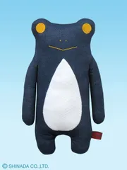 フモフモさん（L）デニム けろーにょ ぬいぐるみ