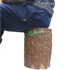 イースね 切り株 切り株型スツール 椅子 チェア 腰掛け 置物 オブジェ 店舗 什器 インテリア おもしろ アメリカン雑貨