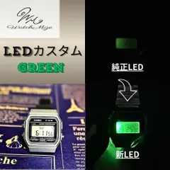 新品未使用 CASIO チプカシF-91WM-1BJF　『ノーマル液晶＋グリーンLED』