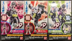 バンダイ 装動/STAGE 9 仮面ライダーエグゼイド ゲンム ゾンビアクションゲーマーレベルX-0&アクションゲーマーレベル0 クロスアーマー&アクションセット 7+8+9セット