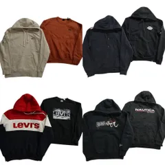 古着卸 まとめ売り ブランドMIX スウェット 8枚セット (メンズ S ) リーバイス ディッキーズ ノーティカ 中古 古着 ND4246