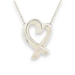 ティファニー ラビングハート ペンダント ネックレス ストーン Aランク ti4412gg