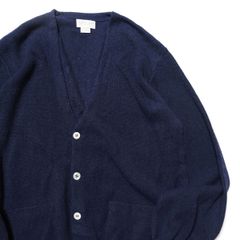 90s J.CREW リネン × コットン ニット カーディガン パチポケ - メルカリ