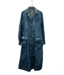 ダブル アール エル ラルフ ローレン 長袖ワンピース インディゴデニムシャツドレス レディース SIZE 4 (S) RRL RALPH LAUREN