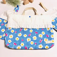 入園入学準備 3点セット 保育園サイズ レッスンバッグ お着替え袋 上履き袋 園児用 通園グッズ 幼稚園 入園準備 ハンドメイド 男の子 女の子 ギフト