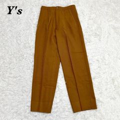 Y's ワイズ ヨウジヤマモト スラックス ワイドパンツ ウール100% 黒