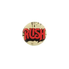 1980年 RUSH ビンテージ 缶バッジ ラッシュ プログレッシブ・ロックバンド 80's レトロ 缶バッチ ピンバッジ brooch-7684