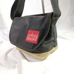 【定番】マンハッタンポーテージ メッセンジャーバッグ スエード底 黒 ベージュ ショルダーバッグ メンズ レディース 訳あり 汚れあり コーデュラナイロン Manhattan Portage 鞄