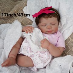 □専用出品□樹脂粘土ベビーリボーンドール赤ちゃん人間ピンクの子