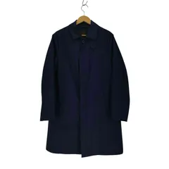 マッキントッシュ Mackintosh 英国製 裏地ロゴプリント ゴム引き 比翼ボタン チンストラップ ステンカラーコート メンズ UK：40 のサムネイル