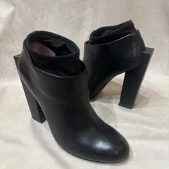 UNITED NUDE ユナイテッドヌード ブロックヒール ブーツ ショートブーツ ブラック 38 24㎝ レディース USED