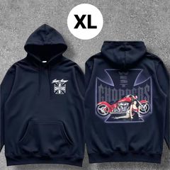 West Coast Choppers】ウエストコーストチョッパーズ パーカー クロス