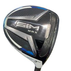 【中古】 テーラーメイド SIM MAX ROCKET 3W USA フェアウェイウッド FW リシャフト (フレックスその他) メンズ 男性用 右利き 右用 Dランク ゴルフクラブ
