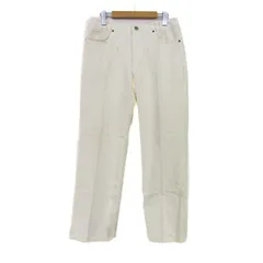 ミズノ ロングパンツ ストレッチ ゴルフウエア ボトムス 白 メンズ 79サイズ ホワイト Mizuno 【中古】