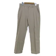 ミズノ チノパンツ ロングパンツ ストレッチ ゴルフウエア ボトムス メンズ 79サイズ ベージュ Mizuno 【中古】