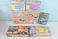 [大清水30-1-0117]未開封 プラコロ サイコロバトル なみのりピカチュウ ゼニガメ 拡張パック 等 9点セット