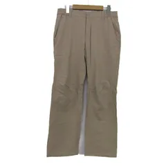 ミズノ ロングパンツ ストレッチ ゴルフウエア ボトムス メンズ Mサイズ ベージュ Mizuno 【中古】