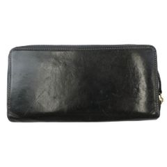 高級】ココマイスター ラウンドファスナー 長財布 本革 黒 YKKジップ