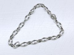 希少！AMBUSH シルバー925製 フラワー チェーンネックレス 極太 - メルカリ