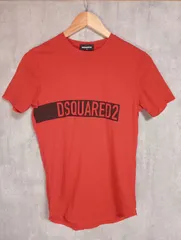 DSQUARED2(ディースクエアード) 半袖Tシャツボックスロゴプリント