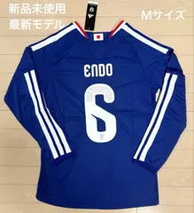 サッカー日本代表ユニフォーム 2026年最新オーセンティックモデル #6 ENDO (遠藤 航) Mサイズ