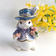 ラビット オルゴール 受話器置き アンティーク - メルカリ