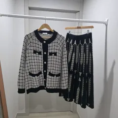 ツイード ジャケット スカート セット