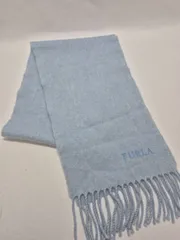 【used品】美品！FURLA レディースマフラー カシミヤ100%