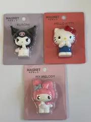 【お得】新品未開封サンリオ人気商品　マグネット 3点セット 新品 公式 ハローキティ・クロミ・マイメロディ
