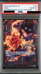 PSA10 ワンピースカード レッドスーパーパラレル サボ - メルカリ