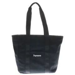 SUPREME (シュプリーム) 22SS Canvas Tote Bag キャンバス トートバッグ ブラックのサムネイル