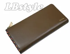 ポールスミス　長財布　ポール・スミス　小銭入れ付き　ファスナー長財布　paulsmith　ブライトS24牛革　長財布　紳士財布　ポールスミス