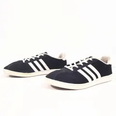 シックなデザイン◎人気ブランド◎【adidas】アディダス スニーカー ローカット シューズ AW4810 カジュアル ライン シンプル おしゃれ 人気 定番 ロゴ スタイリッシュ レディース 紺 レディース 24cm /M40888HH