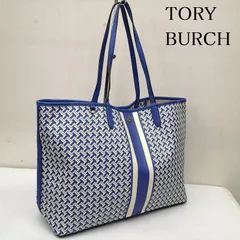 トリーバーチ ジェミニリンク 幾何学模様 PVC トートバッグ レディース - ISItems【USED】【古着】【中古】50151204