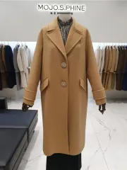 MOJO.S.PHINE モジョエスピン カシミア100 ジュエル JEWEL ボタン コート