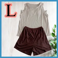 部屋着　パジャマ　セットアップ　M　L　ゆったり　カップ付き　レディース