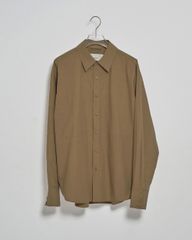 00s J.CREW 100%リネン シャツ ブラウン hooked - メルカリ
