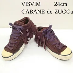 ビズビム CABANE de ZUCCa フリンジ スエード スニーカー レディース 24.0cm ISItems【USED】【古着】【中古】50151206のサムネイル