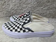 270 VANS チェッカーボード スリッポン ミュール スニーカー 中古 靴