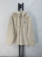 DISCOVERY フリース シープスキン ボア ジャケット アイボリー 白 100