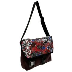 Keith Haring キースヘリング メッセンジャーバッグ ブルーショルダー