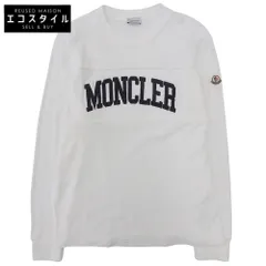 MONCLER モンクレール 美品 パイル地 ロングスリーブ トップス レディース ホワイト M M